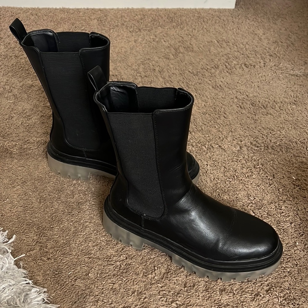 Primark Clear Sole Chelsea Boots